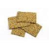 Spelt & flax seeds crackers
