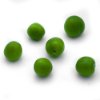 Green unripe plums