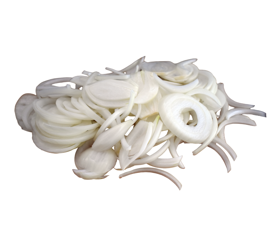 Sliced White Onion
