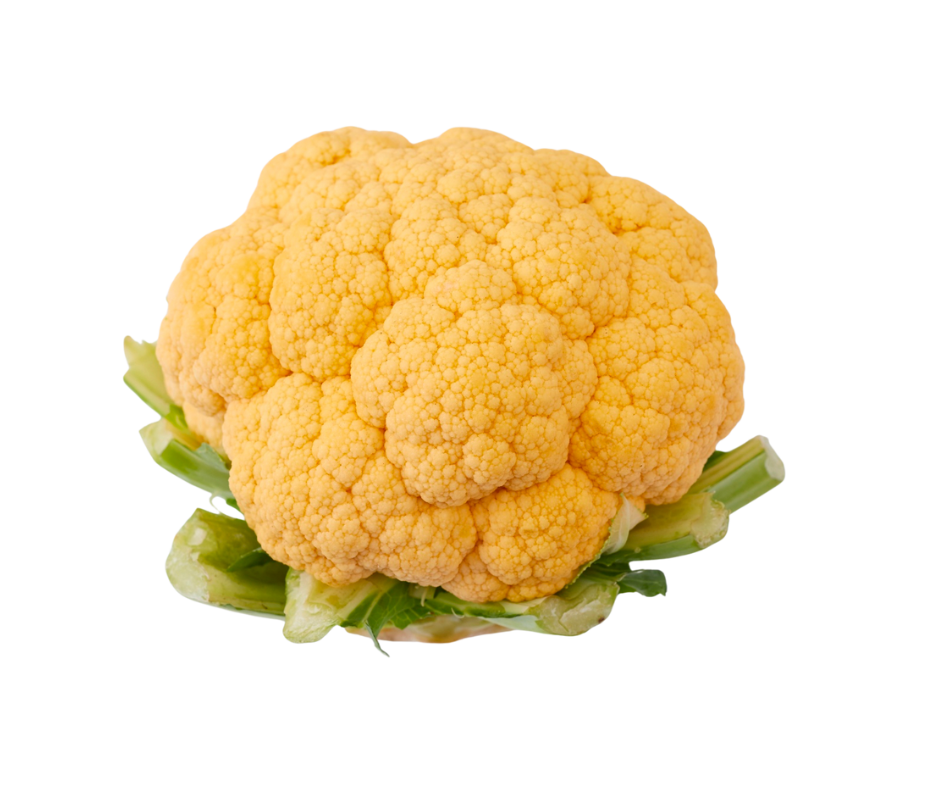 Orange cauliflower