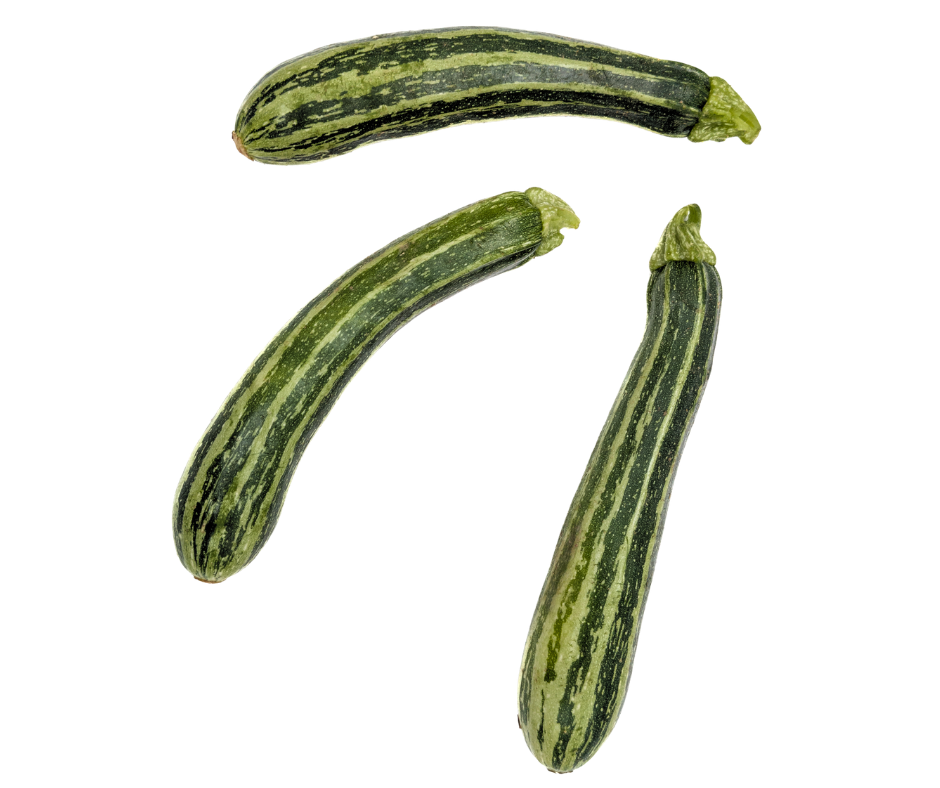Zebra zucchini