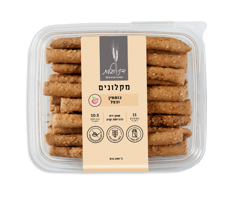 Whole Spelt & Onion Sticks