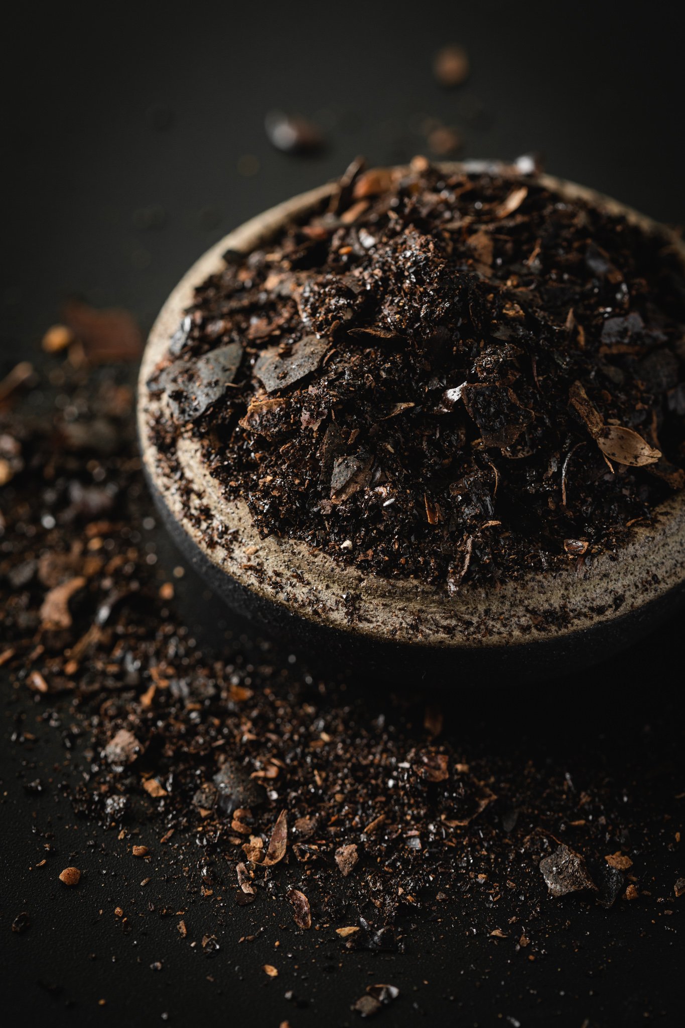 Black Persian lime powder