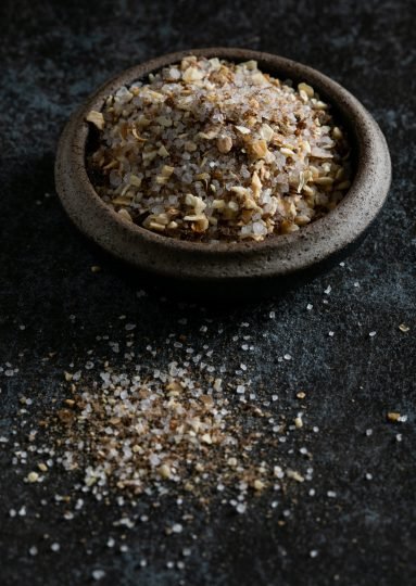 Lemon garlic salt