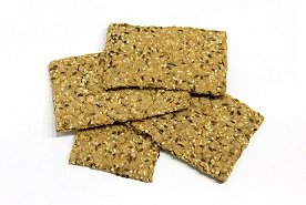 Spelt & flax seeds crackers