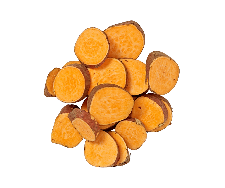 Sliced Sweet Potato