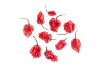  Carolina reaper peppers