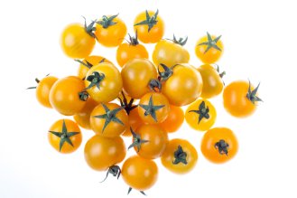 Orange cherry tomatoes