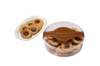 Orange & Dark Chocolate Cookies - Greco