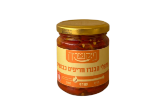 Pickled Hot Habanero Peppers