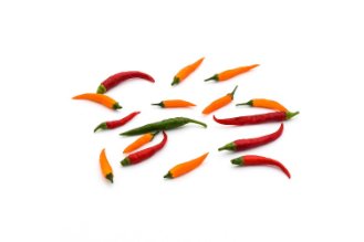 Fresh Cayenne peppers