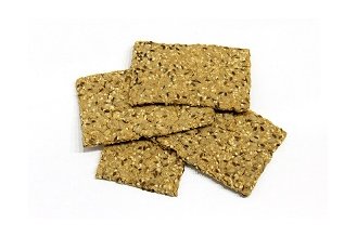 Spelt & flax seeds crackers