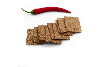 Spicy spelt & Nigella crackers