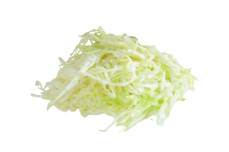 Chopped Green Papaya